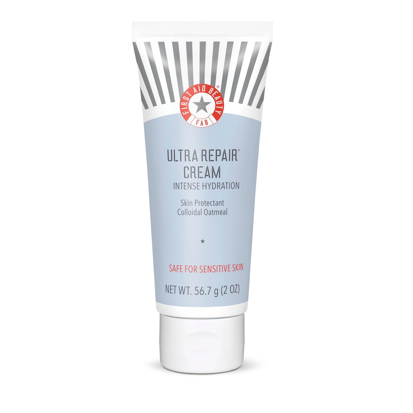 First Aid Beauty Ultra Repair Cream – Eczema Relief & Skin Barrier Repair Moisturizer with Colloidal Oatmeal & Ceramides, for Sensitive Dry Skin, Face & Body, 170.1g