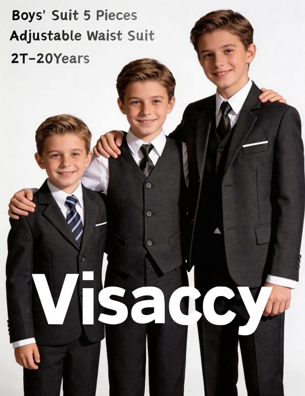 Visaccy Kids Suit for Boys: A Slim-Fit Formal Wear Solution