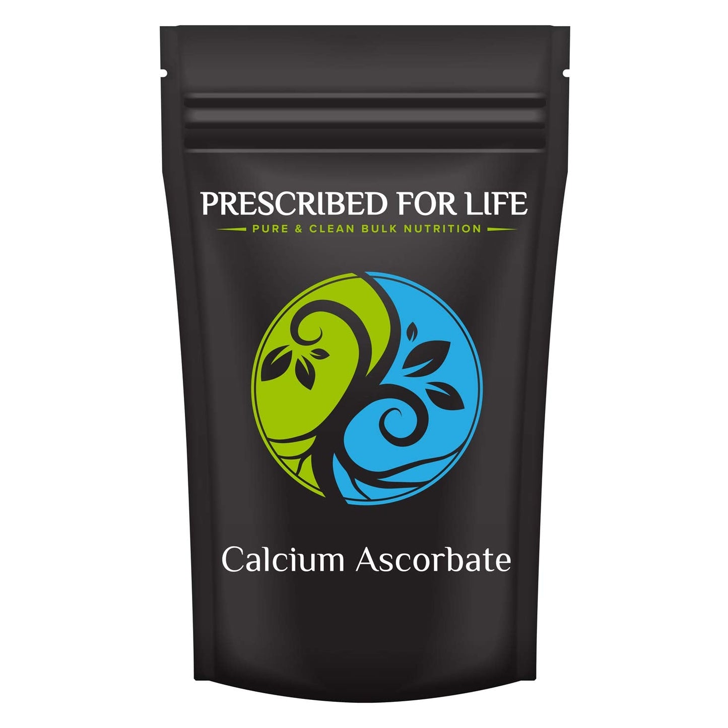 Prescribed For Life Calcium Ascorbate, Natural USP Buffered Vitamin C Crystalline Powder, 9% Ca, 82% Ascorbic Acid (25kg)