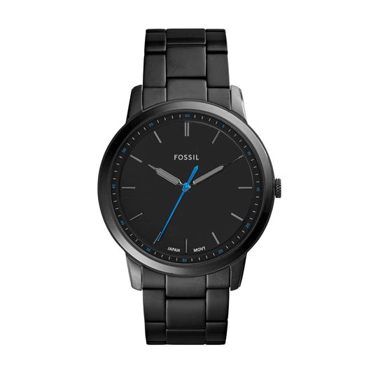 Fossil Men's Minimalist Quartz Stainless Steel Three-Hand Watch for Men