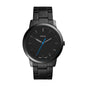 Fossil Men's Minimalist Quartz Stainless Steel Three-Hand Watch for Men