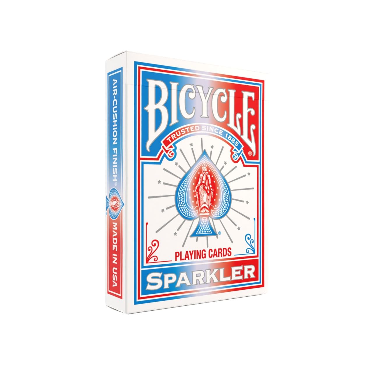 Bicycle Standard Playing Cards, Standard Poker Size Deck of Cards, Red & Blue (2 Pack), Classic Cards for Poker, Blackjack, Family Game Night & Card Games, Fun for All Ages