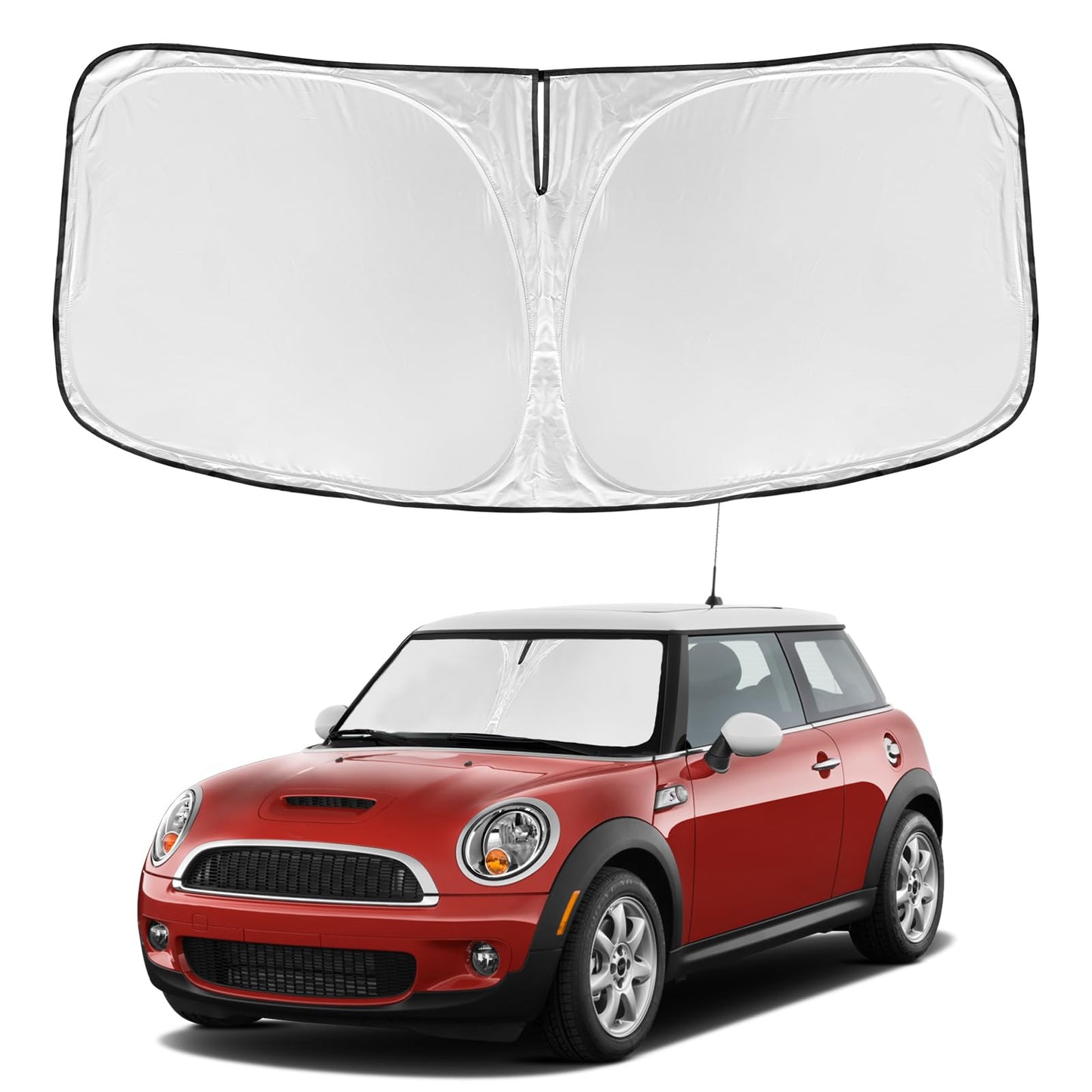 for Toyota Tacoma 2016-2023 2024 2025 2026 Sun Shade Sunshade Windshield Cover - 4 Layers Front Window Shade Custom Fit Tacoma 2Dr 4Dr Pickup Sun Visor 240T Shade Blocks UV Rays Car Accessories