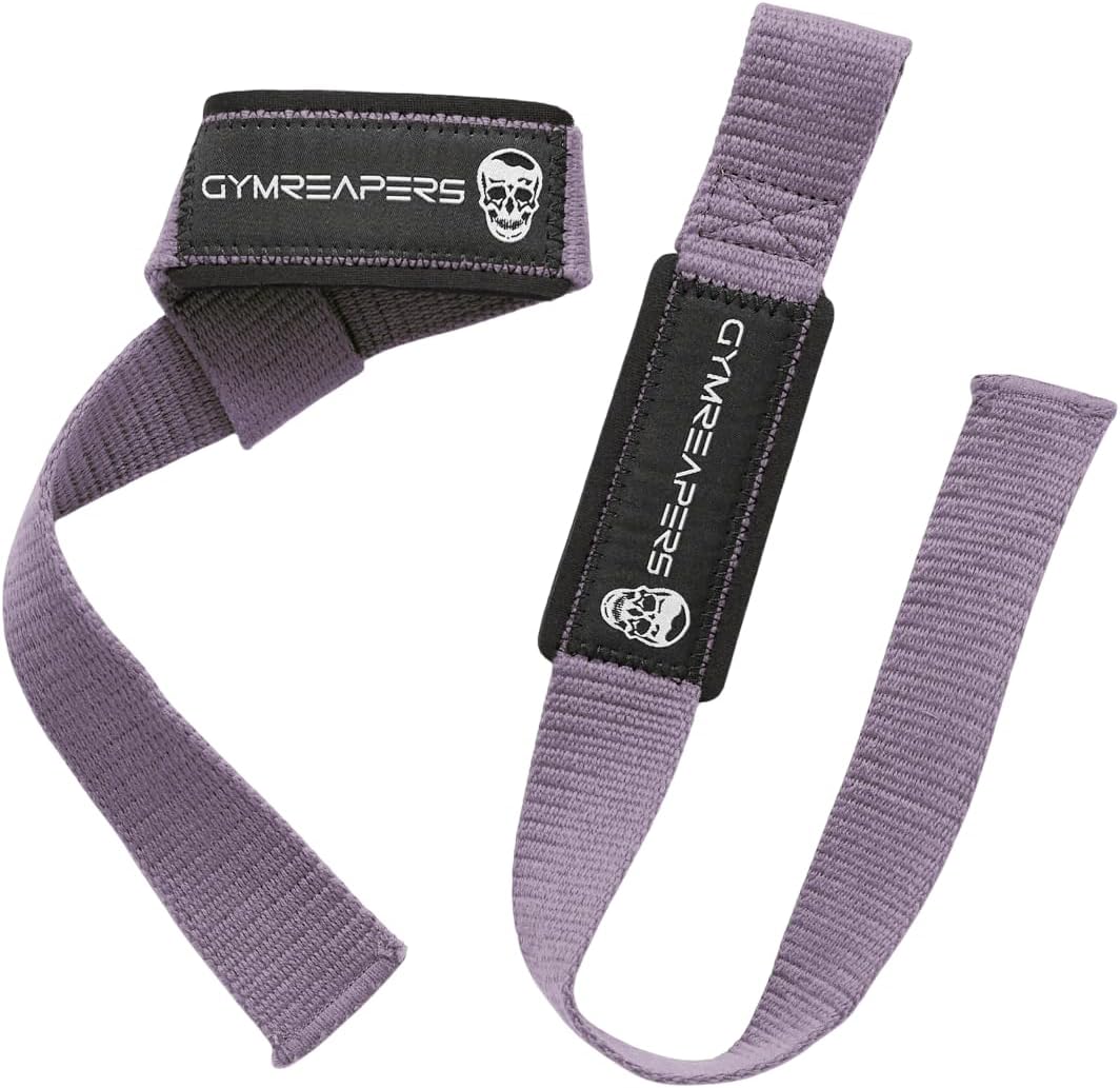 Gymreapers Hebe-Handgelenkbandagen für Gewichtheben, Bodybuilding, Powerlifting, Krafttraining und Kreuzheben – gepolstertes Neopren mit 45,7 cm Baumwolle