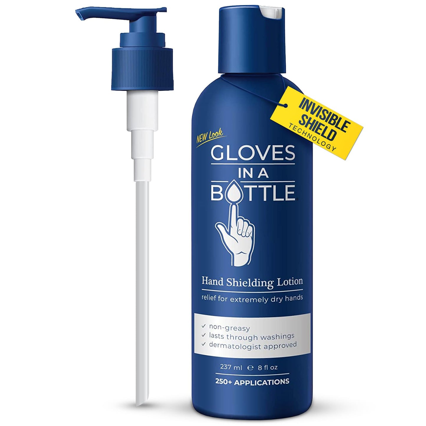 Gloves In A Bottle Shielding Lotion for Dry Itchy Skin, 8 ounce (12 Pack)