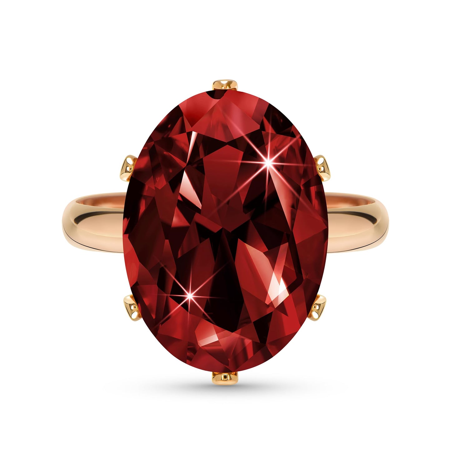 Linawe Cubic Zirconia Imitation Diamond Moissanite Rings for Women, 14K Gold/Rose Gold/Silver Adjustable Chunky Ring, Costume Rhinestone Jewelry for Wedding Engagement