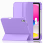 iMieet Case for iPad (A16)/iPad 10th Generation [11-Inch 2025/10.9 Inch 2022], Trifold Stand Smart Cover with Pencil Holder and Soft TPU Back, Supports Touch ID(Black)