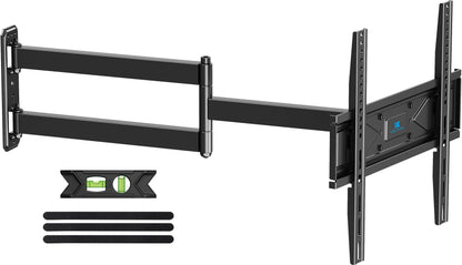 USX STAR Corner TV Wall Mount Long Arm TV Mount Bracket for 37-84 Inch TVs, Full Motion TVs Wall Mounts with 32” Articulating Arms Extension & Tilt & Swivel, Max VESA 600x400mm, Holds up to 100 lbs