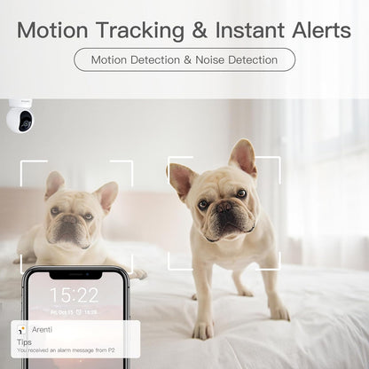 Keep an Eye on Your Home and Pets with the LAXIHUB P2T 360° View Pet Camera