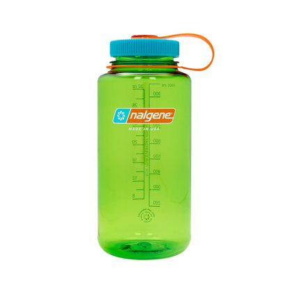 Nalgene 32 oz Wide Mouth Water Bottle | BPA-Free, Durable & Leak Proof, Lightweight Bottle for Hiking & Gym, Work & Travel