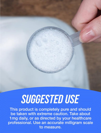 BulkSupplements.com Pure Biotin Powder - as Vitamin B7, Biotin Vitamins for Hair, Skin and Nails - Gluten Free, 1mg per Serving, 1kg (2.2 lbs) (Pack of 1)