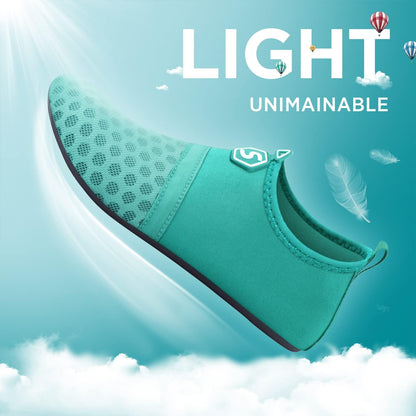 SEEKWAY Wasserschuhe Damen Herren Schnelltrocknend Badeschuhe Aquaschuhe Barfuß Rutschfest Schwimmen Pool Outdoor Surfen Fluss See Yoga