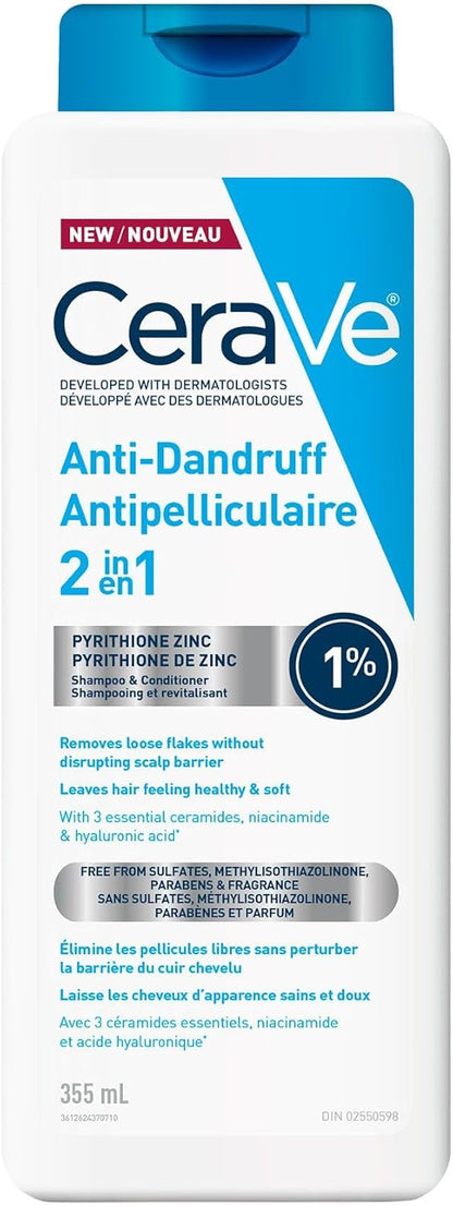 Dandruff 2-in-1 Shampoo & Conditioner, 355mL