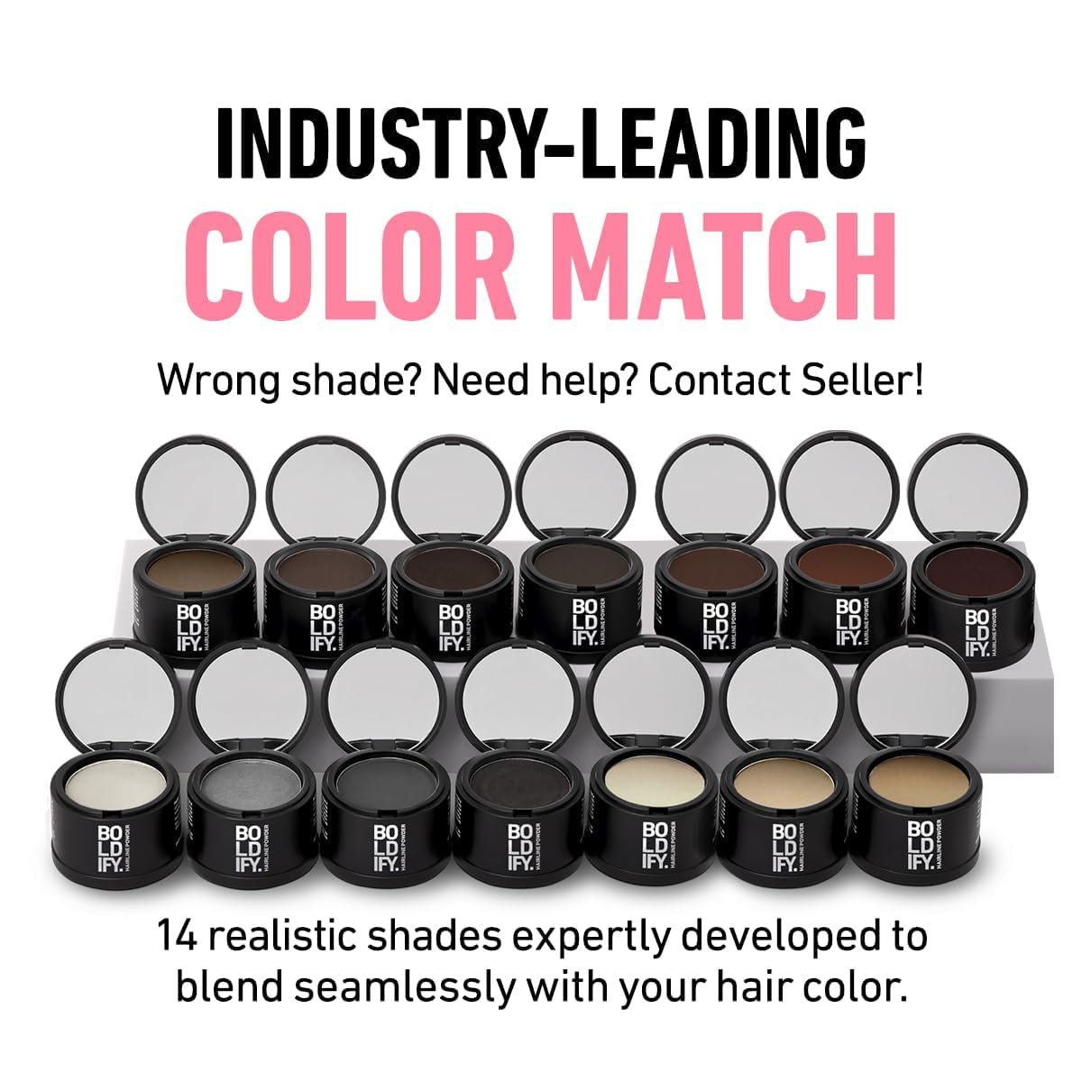 BOLDIFY Hairline Powder: A Game-Changer for Gray Coverage and Thinning Hair