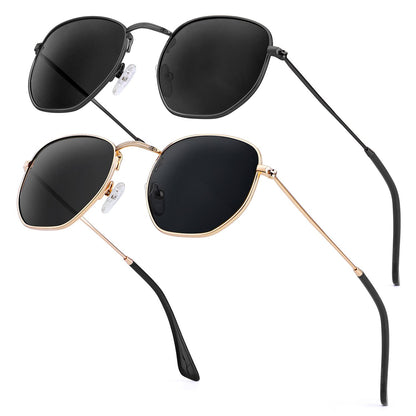 B1 (2 Pack) Black/Grey + Gold/Grey (Hexagonal)52 Millimeters