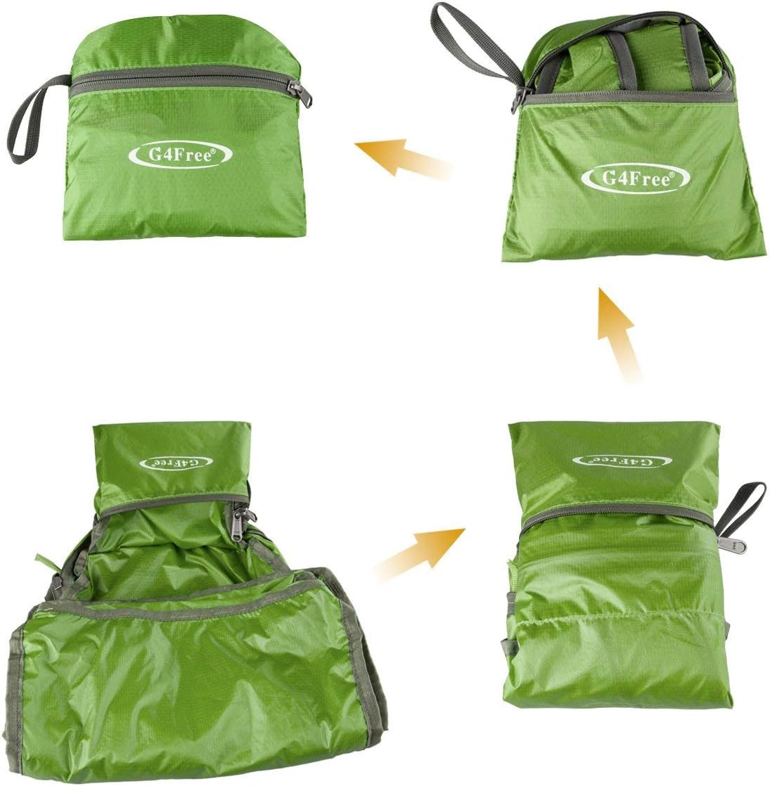G4Free 20L Lightweight Packable Backpack Foldable Travel Hiking Daypack for Men and Women