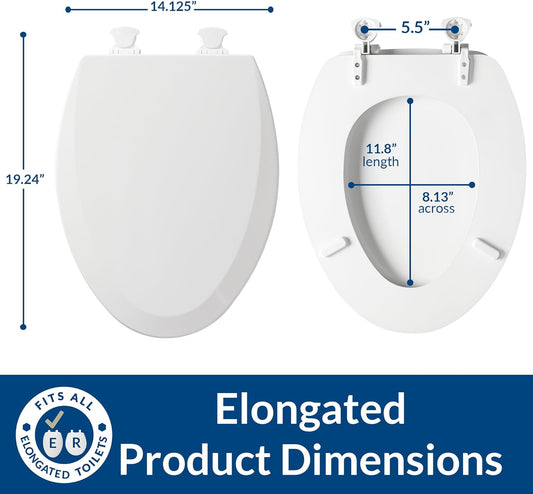 Bemis 1500EC 390 Lift-Off Wood Elongated Toilet Seat Review