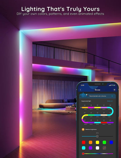 Govee RGBIC LED Strip Lights: Elevate Your Home Decor with Smart Lighting