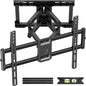 IWORKBOARD 55 65 75 85 inch Tilting TV Wall Mount for 32-90 '' TVs, Low Profile TV Mount Bracket, Safe Lock & Quick Release, Max VESA 600x400mm, 24 inch Studs,132 lbs, Fit Most 55+ 75+ 85+ 86 TVs