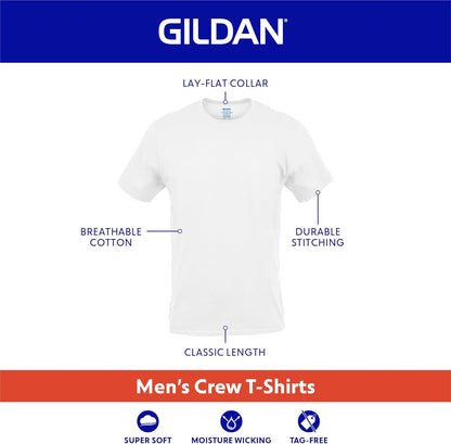 Gildan Herren Platinum Rundhals-T-Shirts