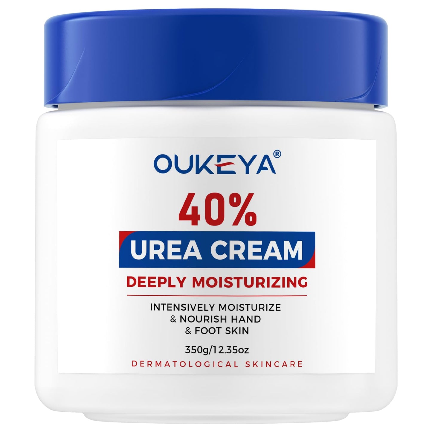 OUKEYA Urea Cream 40 Percent,Foot & Hand Cream for Dry Cracked,Urea Lotion for Feet Maximum Strength