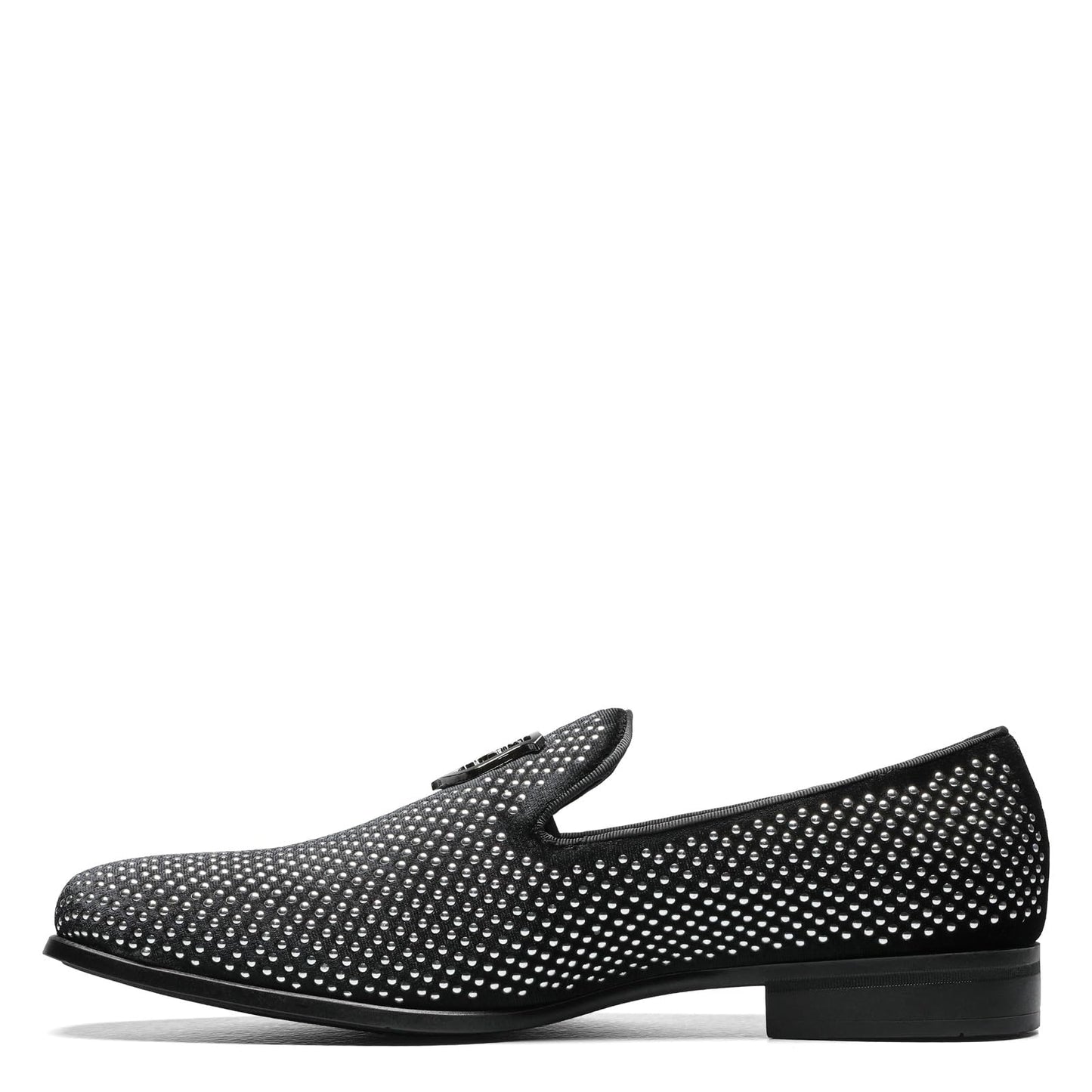 Stacy Adams Men's Swagger Studded Ornament Slip-on Driving Style Loafer