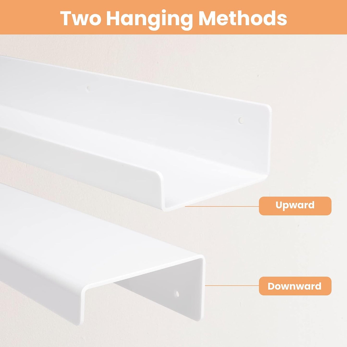 upsimples Acrylic Shelves for Wall Decor - A Game-Changer for Clutter-Free Spaces