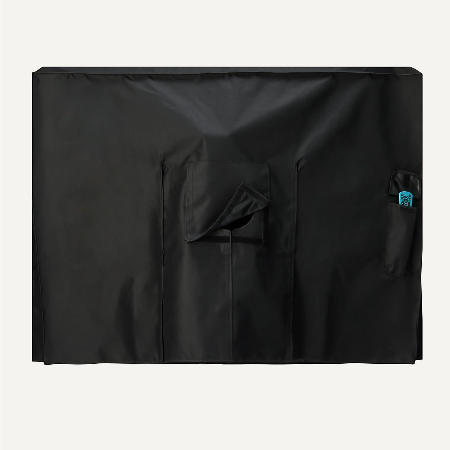 Amazon Basics Waterproof Outdoor TV Cover for 48" - 50" Flat Screen TVs, Fits up to 47"L x 29.7"H, Black