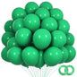 110pcs Black Balloon 12 inch, Black Latex Balloons for Birthday Party Baby Shower Wedding(with 2 Ribbons).