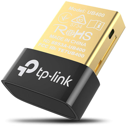 TP-Link USB Bluetooth Adapter for PC - Bluetooth 5.4 Dongle Receiver, Plug and Play, Nano Design, EDR & BLE, Supports Windows 11/10/8.1/7 for Desktop, Laptop, Keyboard, Mouse, etc (UB500)