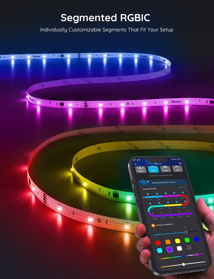 Govee RGBIC LED Strip Lights: Elevate Your Home Decor with Smart Lighting