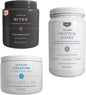 Isagenix Performance Starter Stack — AMPED Nitro Pre-Workout + Creatine Powder + IsaLean Whey French Vanilla — 3-Product Gym Stack Bundle