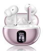 Wireless Earbuds, Bluetooth 5.4 Headphones with 50H Playback, Deep Bass Stereo Ear Buds Clear Calls with LED Power Display, Wireless Headphones with Noise Cancelling Mic for Phone/Laptop, Carbon black