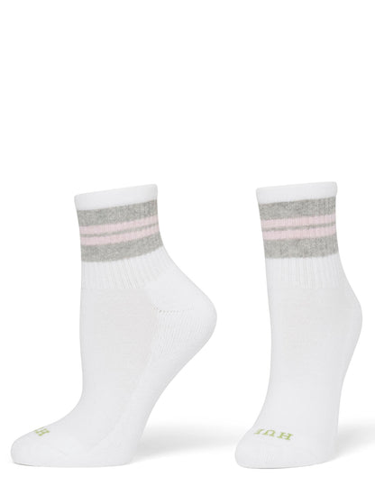 Hue Damen Mini-Crew-Socken, 6er-Pack, Weiß, Einheitsgröße