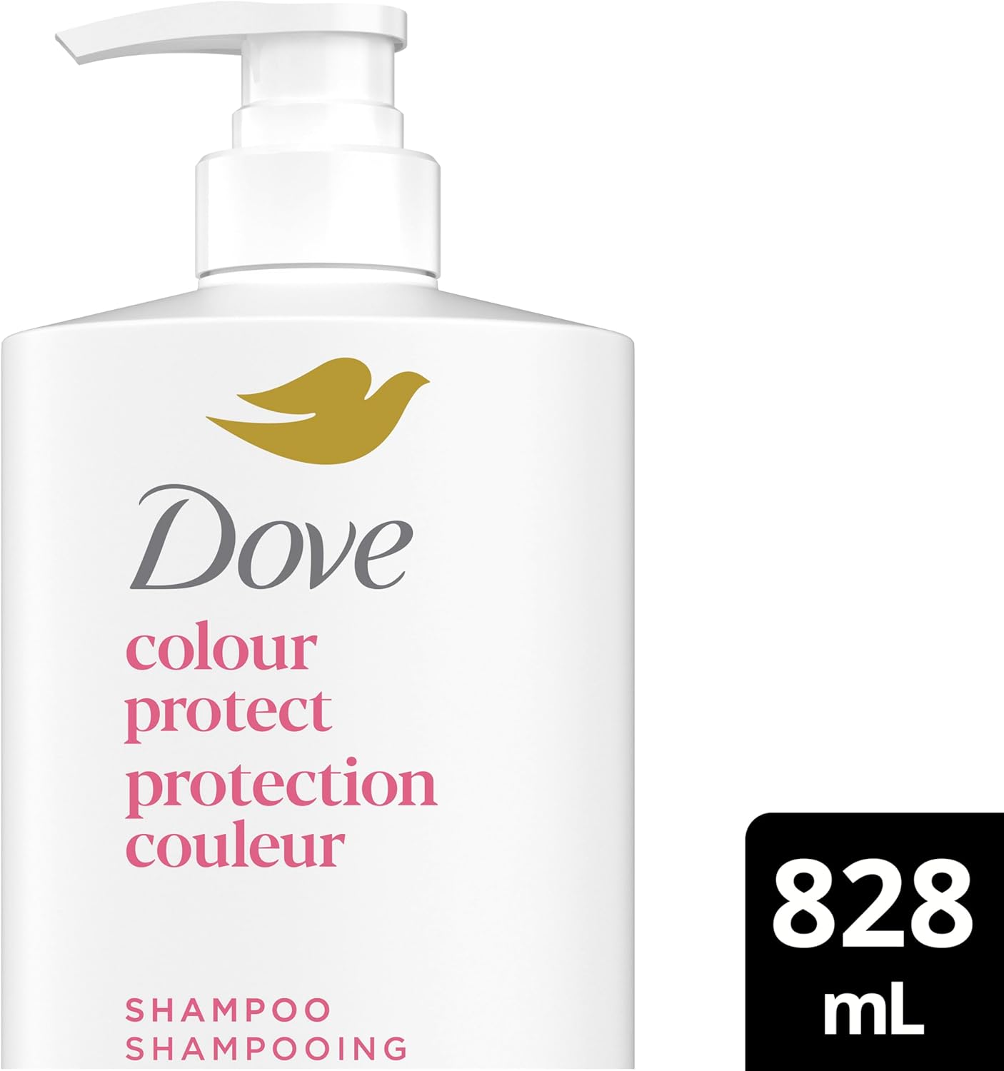Dove Intensive Repair Shampoo für geschädigtes Haar mit flüssiger Bio-Protein-Pflege, 828 ml