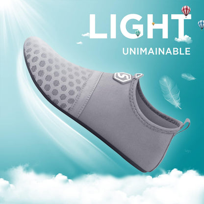 SEEKWAY Wasserschuhe Damen Herren Schnelltrocknend Badeschuhe Aquaschuhe Barfuß Rutschfest Schwimmen Pool Outdoor Surfen Fluss See Yoga