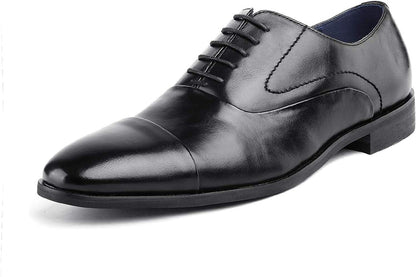 Bruno Marc Men's Dress Loafers Hutchingson Formal Monk Strap Slip-on Leather Shoes