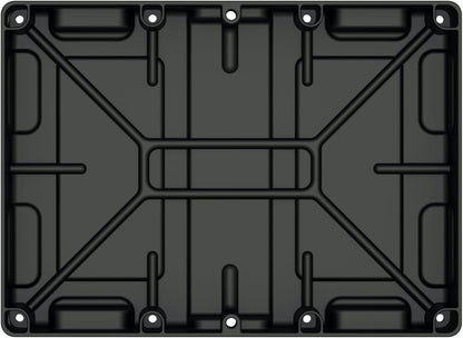 NOCO BT31S Schwarze Schwerlast-Batteriewanne für Gruppe 24-31 für Kfz-, Marine- und Wohnmobilbatterien