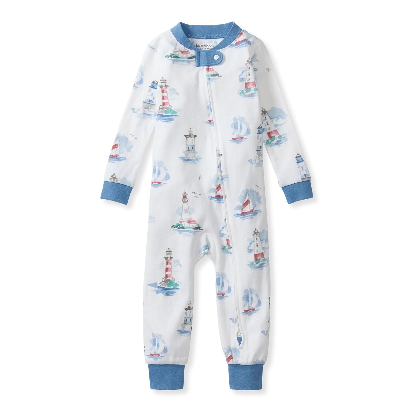 Burt's Bees Baby Unisex Footless Sleeper Pajama 100% Organic Cotton Snug-Fit 1-Piece Zip-Up Jumpsuit for Toddlers