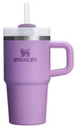 Stanley Quencher H2.0 Tumbler with Handle and Straw 40 oz | Flowstate 3-Position Lid | Cup Holder Compatible for Travel | Insulated Stainless Steel Cup | BPA-Free | Almond Rose