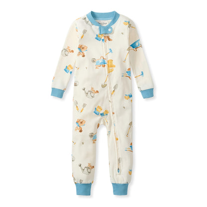 Burt's Bees Baby Unisex Footless Sleeper Pajama 100% Organic Cotton Snug-Fit 1-Piece Zip-Up Jumpsuit for Toddlers