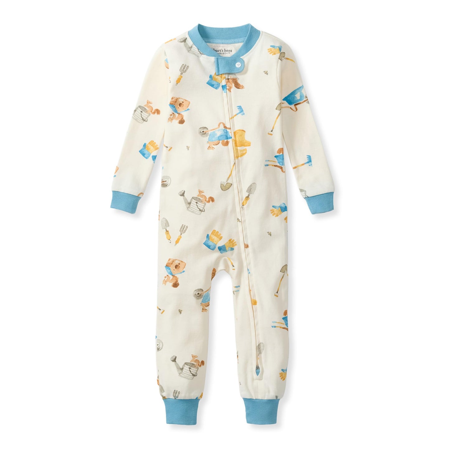 Burt's Bees Baby Unisex Footless Sleeper Pajama 100% Organic Cotton Snug-Fit 1-Piece Zip-Up Jumpsuit for Toddlers