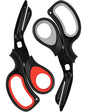 MEUUT 2 Pack Medical Scissors Trauma Shears for Left and Right Hand -Patented Bandage Scissors All Purpose with Non-Stick Blades, Surgical Grade Shears Stainless Steel EMT Scissors for Nurses EMT