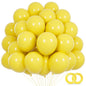 110pcs Black Balloon 12 inch, Black Latex Balloons for Birthday Party Baby Shower Wedding(with 2 Ribbons).