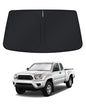 KUST Windshield Sun Shade for 2017-2026 Tesla Model Y/Model 3 Sunshade Accessories (Fit 2025-2026 Model Y Juniper / 2024 Model 3 Highland) Upgraded Foldable Sunshade, Blocks UV Rays Keep Car Cool