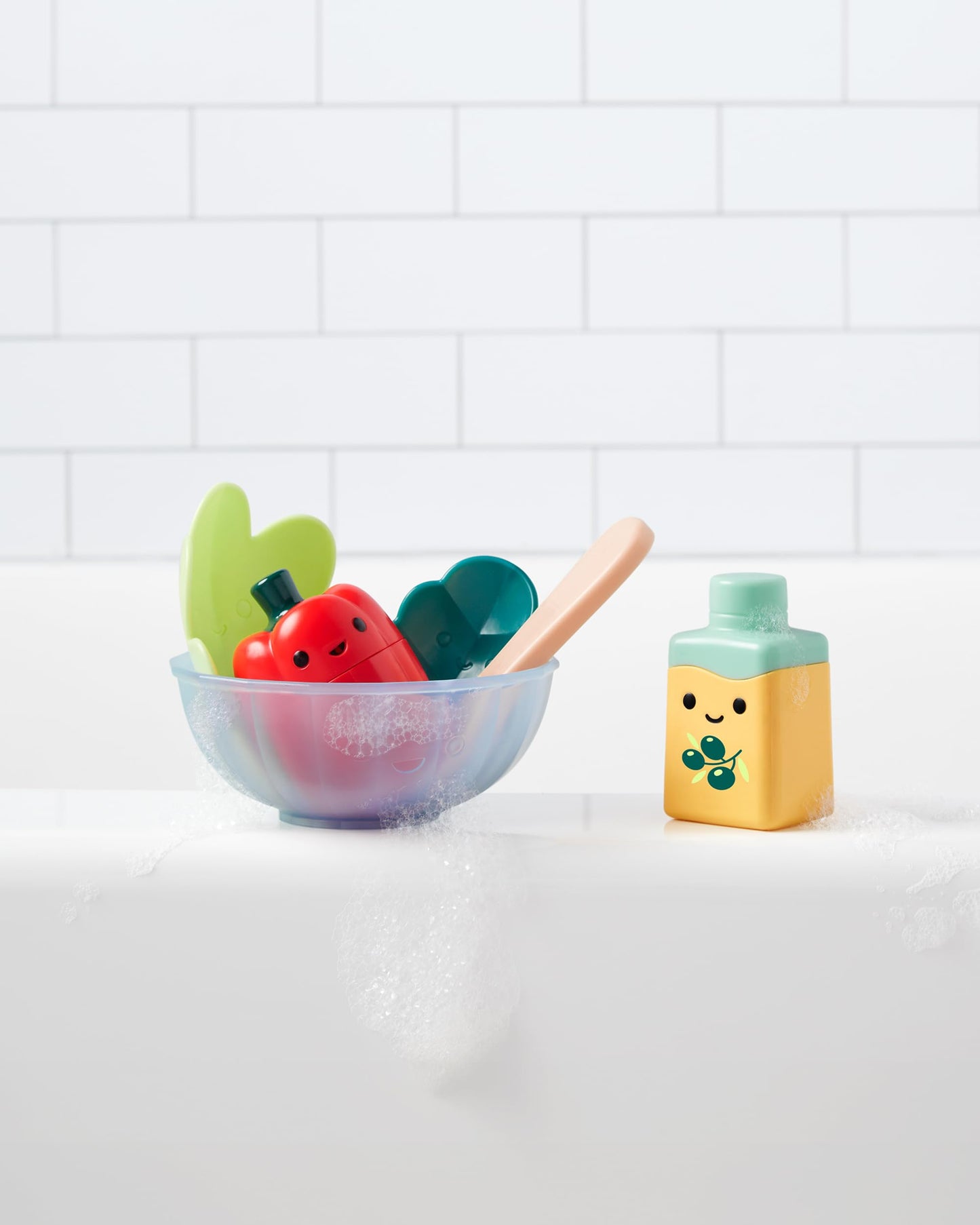 Skip Hop Baby Badespielzeug Wanne-zum-Tisch Café Blasen- & Schaumset Badewannen-Sensorikspielzeug Alter 12m+