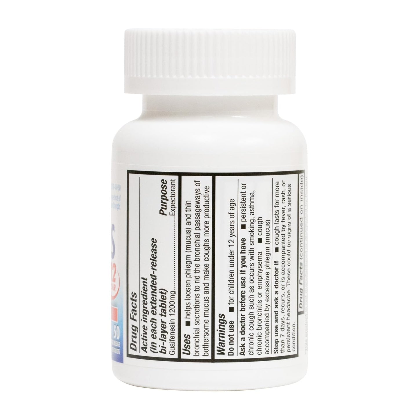 HealthA2Z® Mucus Relief | Guaifenesin 1200 mg | 100 Tablets | 12 Hour | Expectorant | Relieves Chest Congestion | Thins and Loosens Mucus (100 Tablets) (Pack of 2)