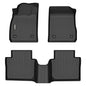 GINOWY-Floor Mats for Toyota 4Runner 1996-2002,1st+2nd Row,TPE All Weather Car Mats Custom Fit Rubber Floor Liners Car Accessories for Toyota 4Runner