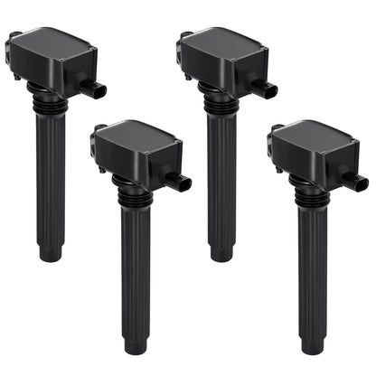 BDFHYK Ignition Coil Pack UF648 and Iridium Spark Plug 97390 Compatible with Jeep Grand Cherokee 2011-2015 Jeep Wrangler Dodge Charger Grand Caravan 2016 Chrysler 200 300 Jeep Coil Pack 3.6L Set of 6