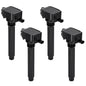 BDFHYK Ignition Coil Pack UF648 and Iridium Spark Plug 97390 Compatible with Jeep Grand Cherokee 2011-2015 Jeep Wrangler Dodge Charger Grand Caravan 2016 Chrysler 200 300 Jeep Coil Pack 3.6L Set of 6